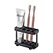 Toothbrush and Toothpaste Holder for Bathroom Countertop, One Size, Black - YAMAZAKI home 6803