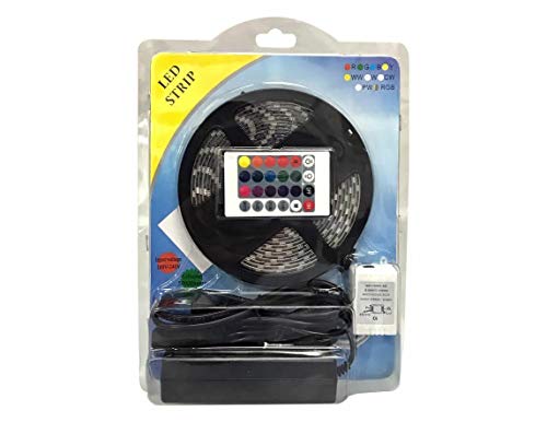 Tira de LED RGB con Control Remoto y Fuente de Poder miniatura 4