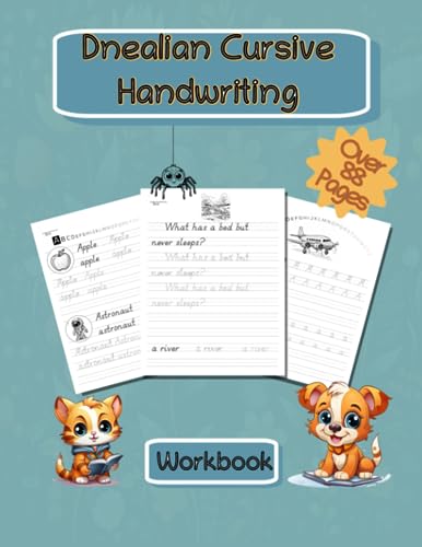 Dnealian Cursive Handwriting Workbook: Comprehensive Workbook for Mastering Handwriting