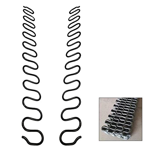 Miniatura 4 de Carkio Resortes De Repuesto Para Sofá, 2 Resortes De 20 Pulgadas Con 8 Clips En Forma De S, Kit De Reparación De Resortes Para Sofá De 4 Mm De Diámetro Para Asientos En Muebles, Decoración Interior
