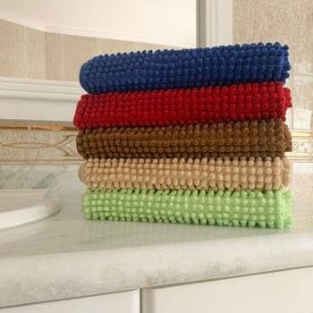 Kit 2 Tapetes Bolinha Antiderrapante 38X58 CM ****CORES SORTIDAS****