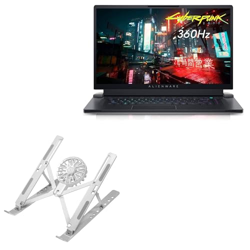 Base ajustable metálica para laptop BoxWave con ventilador