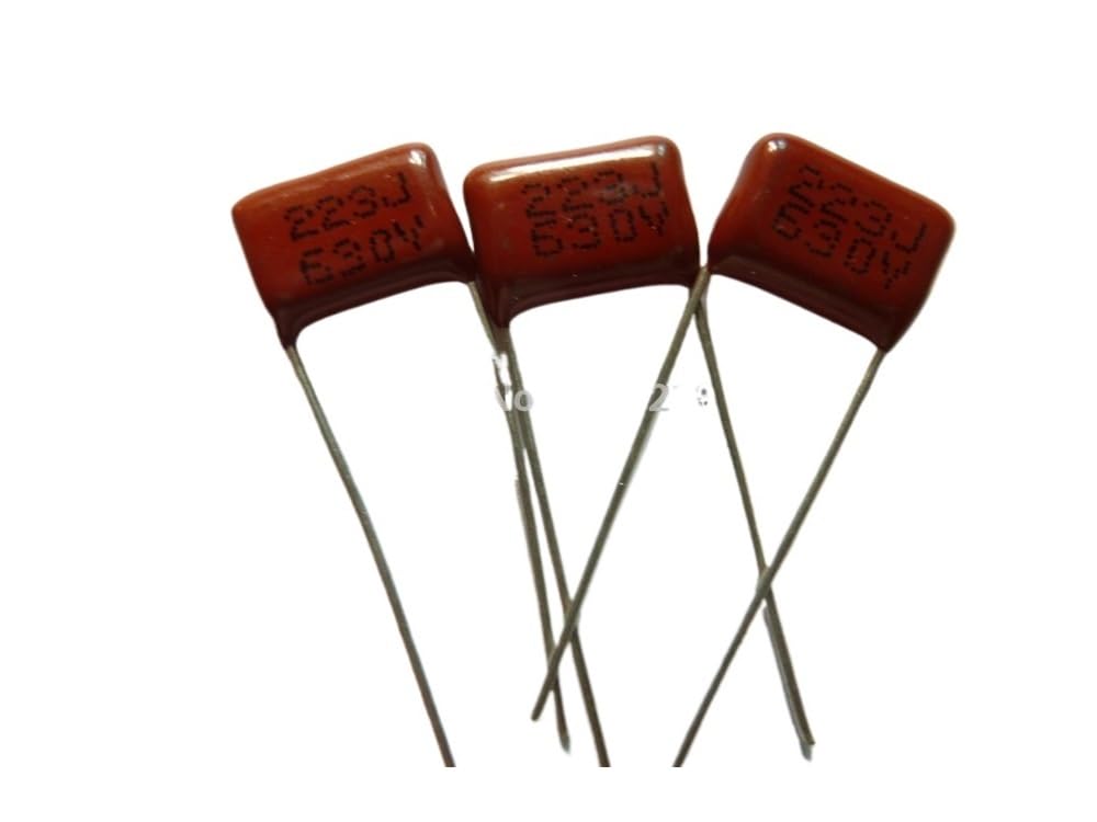 AARTERZZA 20pcs CBB 223 630V 223K CL21 0.022uF 22nF P10 Metallized Polypropylene Film Capacitor