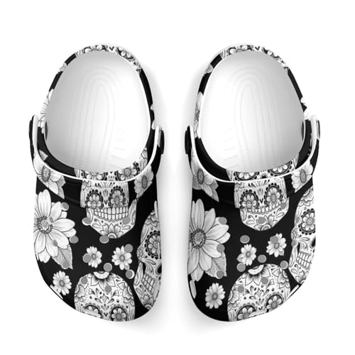 Toddler's Fashion Outdoor Beach Pool Shoes for Cute Summer Style, Flower Dream Catcher Boho Wolf