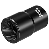 Topec 21mm Lug Nut Remover, Wheel Lock Removal Kit for Stripped Bolt & Rounded Nut, 1/2' Drive