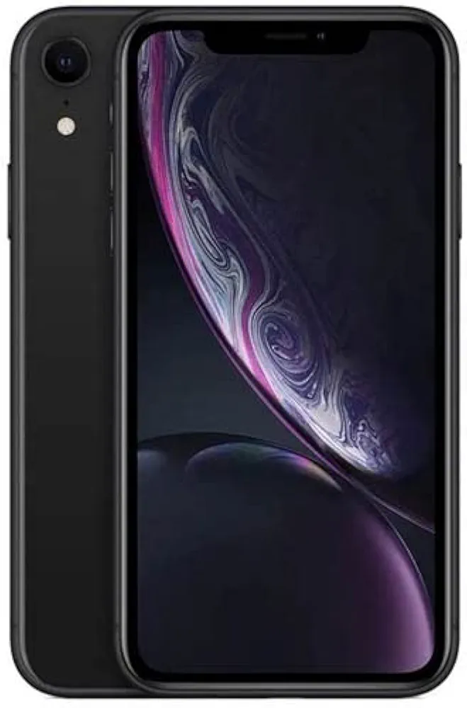 Apple iPhone XR, US Version, 64GB, Black TMobile (Renewed)