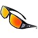 Produktbild SHEEN KELLY Polarisierende Sonnenbrille Fahrende Gläser Wrap-around-Sonnenbrille mit Seitengläsern Über der Brille getragene Sonnenbrille
