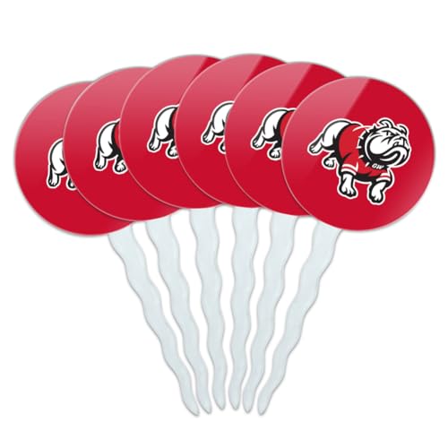 Gardner-Webb University Primary Logo Cupcake Picks Toppers Decoration Set