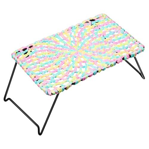 GANAZONO 爬虫類用ハンモック トカゲベッド おしゃれで可愛い 猫やリザードのための多機能睡眠空間 室内動物アクセサリー 飼育ケージ用