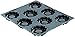 Sasa Demarle FP 2189 Flexipan Origine Mold with 8 Mini-St-HonorÃ©-Crown Cavities