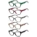 Eyekepper 5-pack Reading Glasses For Women Cateye Ladies Readers +2.75