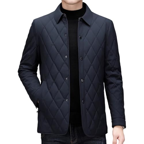 Mens Jacket Lightweight Spring Fall Warm Coat Business Casual windbreaker Jacket Quilted jackets for Men