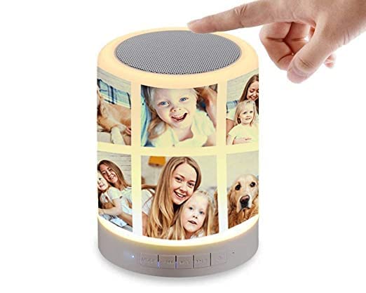 HNA GIFTING Bluetooth Speaker Customized with Photo Color Changing Rechargeable lamp (B0B38N8R7P) Amazon Price History, Amazon Price Tracker