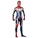 Produktbild QQWE PS4 Beschleunigung Spiderman Kostüm Erwachsene Kinder Spider-Man Cosplay Kleidung Film Kostüm Prop,A-L