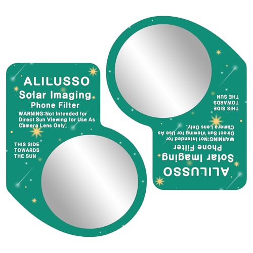 ALILUSSO Smartphone Camera Lens Filter for iPhone 16/15/14/13 Pro Max Samsung Moto Google and TCL, 2 Pack