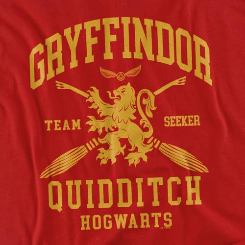 Image of Harry Potter Hogwarts Houses Quidditch Team Unisex Adult T Shirt