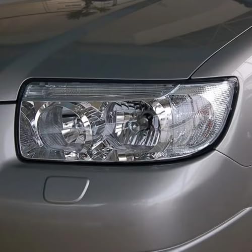 Phare Subaru Forester 2006-2008 : vitre optique avant droite transparente en polycarbonate
