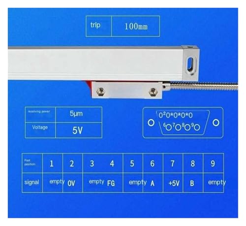 Machine-outil tour meuleuse compteur numérique à règle électronique