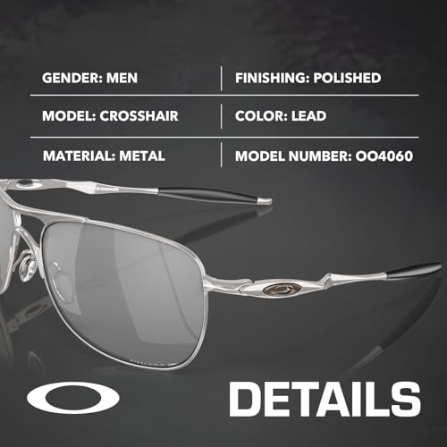 Oakley OO4060 CROSSHAIR - Polarized/Non-Polarized - Square Sunglasses with Official Eyewear Kit Bundle3