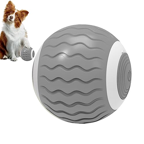 gato inteligente,Brinquedos Interativos para Gatos Bola Rolante - Recarregável 360° co rotação autom