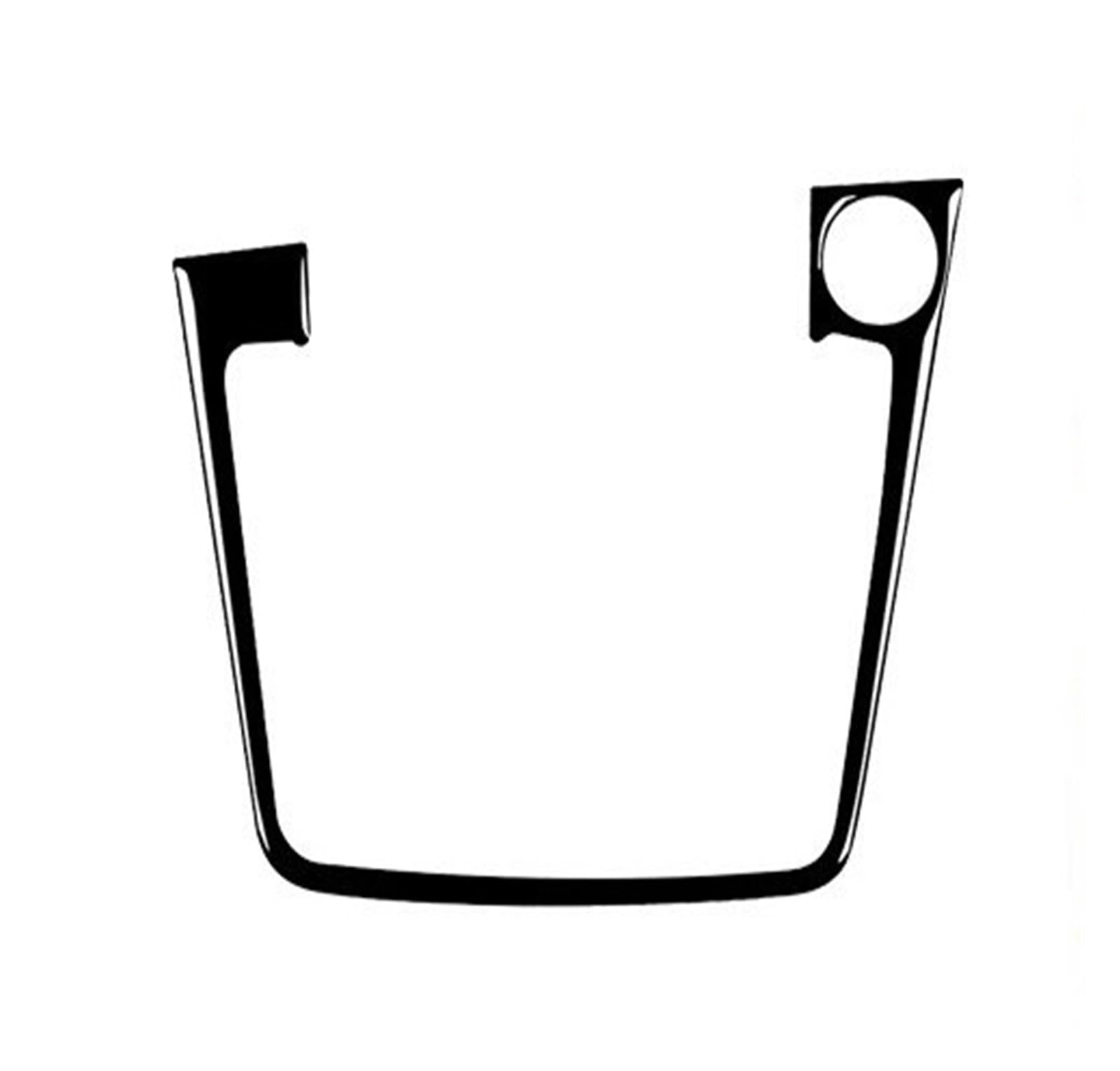 Interior Upgrade Piano Black Gear Shift Air Outlet Window Lift for Dashboard Suit Trim Car Interior Sticker for VW for Golf 7 for GTI MK7 2013-2019