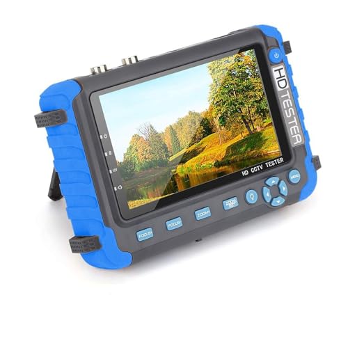 Probador de vídeo y monitor CFTV para solucionar fallos en cámaras AHD de 8MP y sistemas TVI