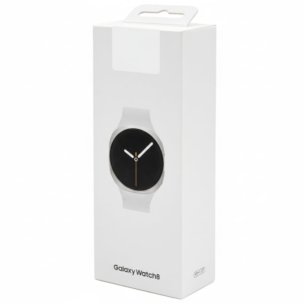 galaxy watch 8 40mm silver amoled touchscreen gps