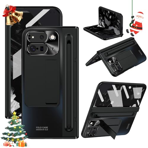 Coque Google Pixel 9 Pro Fold Miimall avec stylet et charnière de protection noire