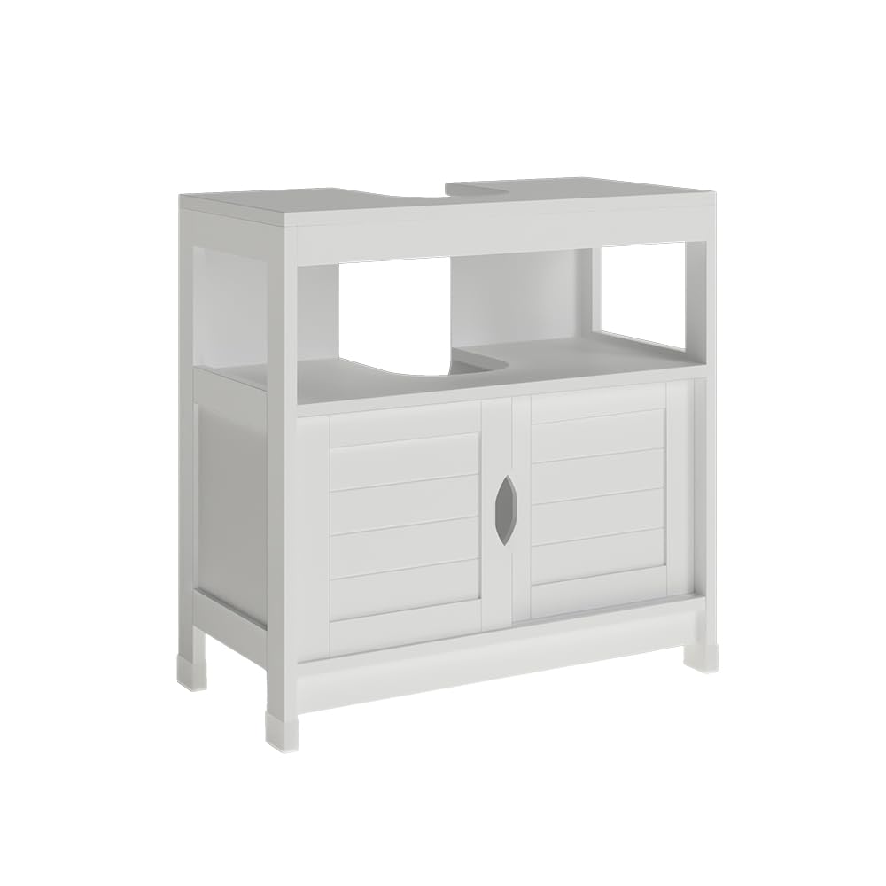 Vicco Szafka pod umywalkę "Vilda", Biały, 60 x 60 cm | pour le rangement des accessoires de salle de bain et des produits de soin