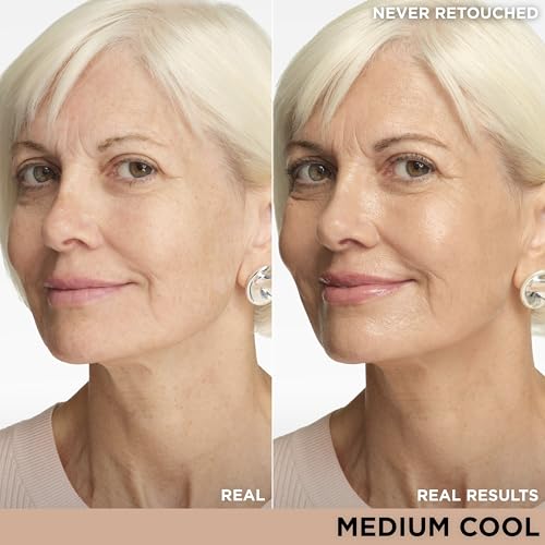 Image of IT Cosmetics CC+ Nude Glow SPF 40 - Medium Coverage Foundation, 2% Niacinamide + Hyaluronic Acid Brightening Glow Serum, Lightweight Up to 24H Hydration, Normal to Dry & Mature Skin - 1.08 fl oz