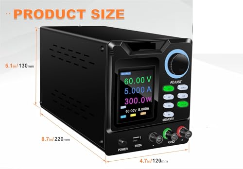 Alimentation à découpage CC variable SPPS-D3001-232 programmable - 4