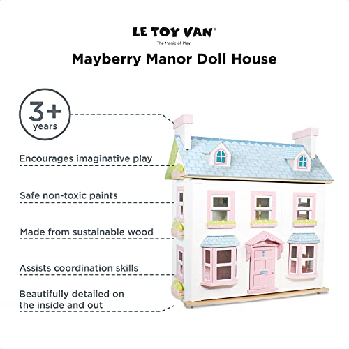 Le Toy Van Daisylane Collection Mayberry Manor Premium Wooden Toys For Kids Ages 3 Years & Up #TOP3
