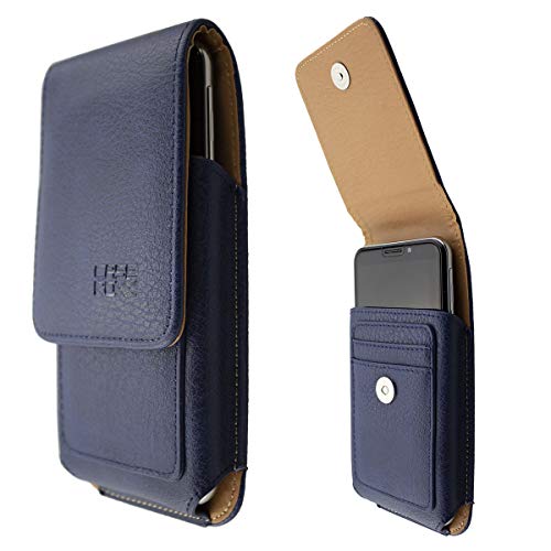 caseroxx Handy Tasche Outdoor Tasche für Emporia Smart 2, mit drehbarem Gürtelclip in blau