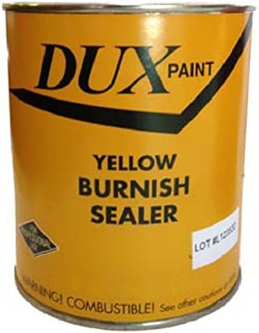 DUX Yellow Ochre Burnish Sealer For Gilding (Pint) by DUX Paint