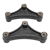 Ride: L'égaliseur incurvé 6 1/8 pouces conçu par des experts relie parfaitement les remorques à double œil ou les remorques à triple essieu, offrant mouvement optimal pour maintenir une balade même sur les routes.