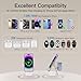 New 3 in 1 Charging Station for Apple Compatible with Magsafe Charger Stand for iPhone 17 16 15 14 13 12 Wireless Charging Station for AirPods Wireless Charger for iWatch Series