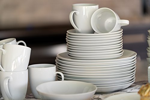 10 Strawberry Street 10.5" Catering Coupe Dinner Plate, Set Of 12,White #TOP7