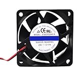 Garantie: 90 jours RTDPART Ventilateur de Refroidissement pour JAMICON JF0625S2HR-R DC24V 0,17A