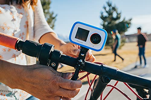 Image of Polaroid Dual Screen WiFi Action Camera 4K 18mp, Waterproof Sports Polaroid Camera with Built in Rechargeable Battery and Mounting Accessories for Vlogging, Sports, Traveling, Home Videos