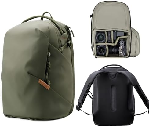 PGYTECH OneGo Lite Kamerarucksack 22L, Leichter Wasserabweisend Rucksack Fotografin für Stadt & Reise, Kameratasche Kompatibel mit Spiegelreflexkamera Sony/Canon/Nikon, 16'' Laptop