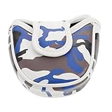 ibasenice Couvre-Putter Maillet De Golf Camouflage Bleu, Housse De Protection Légère Et ...