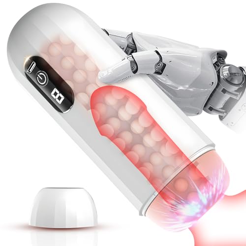 Male Mastusbafor with 8 Thrusting Sucking Modes Automatic Bj Machine Tight Sleeve Hoodies Male Masterburbatar Hands Free Pocket Puzzy Silicone Glans Training Tool Electric Underwear Z01