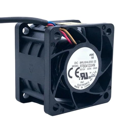 Ventilador de alta velocidad FFB0412UHN 4028 con conector de 4 pines para disipación interna 12V
