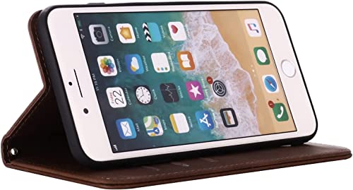Étui iPhone 11 portefeuille orange pour visionnage mains libres - 4