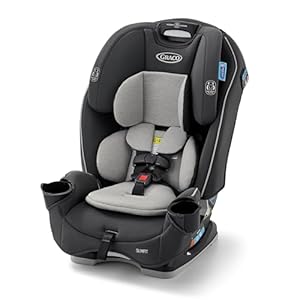 Graco Slimfit 3-in-1 Convertible Car Seat, Ultra-Space-Saving Design, Darcie 2.0, Suitable for Rear and Forward-Facing, Highback Booster Seat with 10-Position Headrest