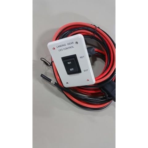 (Appizz) New RV Wiring Harness w/Switch 5th Wheel Landing Gear Motor system 045-141892 (1 pack) Cover
