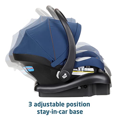 Maxi-Cosi Zelia² Luxe 5-In-1 Modular Travel System, Choose Between 5 Modes Of Use: Parent-Facing Car Seat Caddy, Reversible Carriage, And Reversible Stroller, New Hope Navy #TOP4