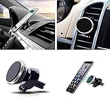 Soporte de coche magnético para Huwei P9 lite imán ventilador universal 360 giratorio