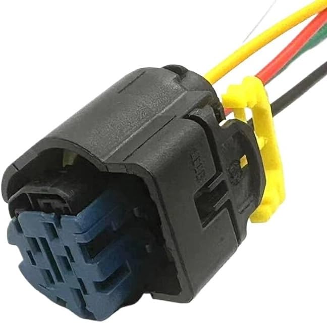 HUABAO 5 Pin Car Fuel Pump Sealed Socket Automotive Gasoline Pumps Wiring Connector 1928405159 1928405138 for Car(Multi,10 Sets)