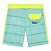 Hurley Board Shorts, Green Glow, 10